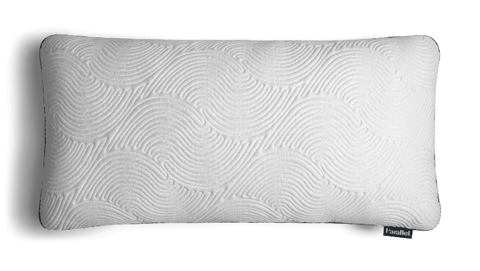 Low Profile King Size Parallel Pillow front top view