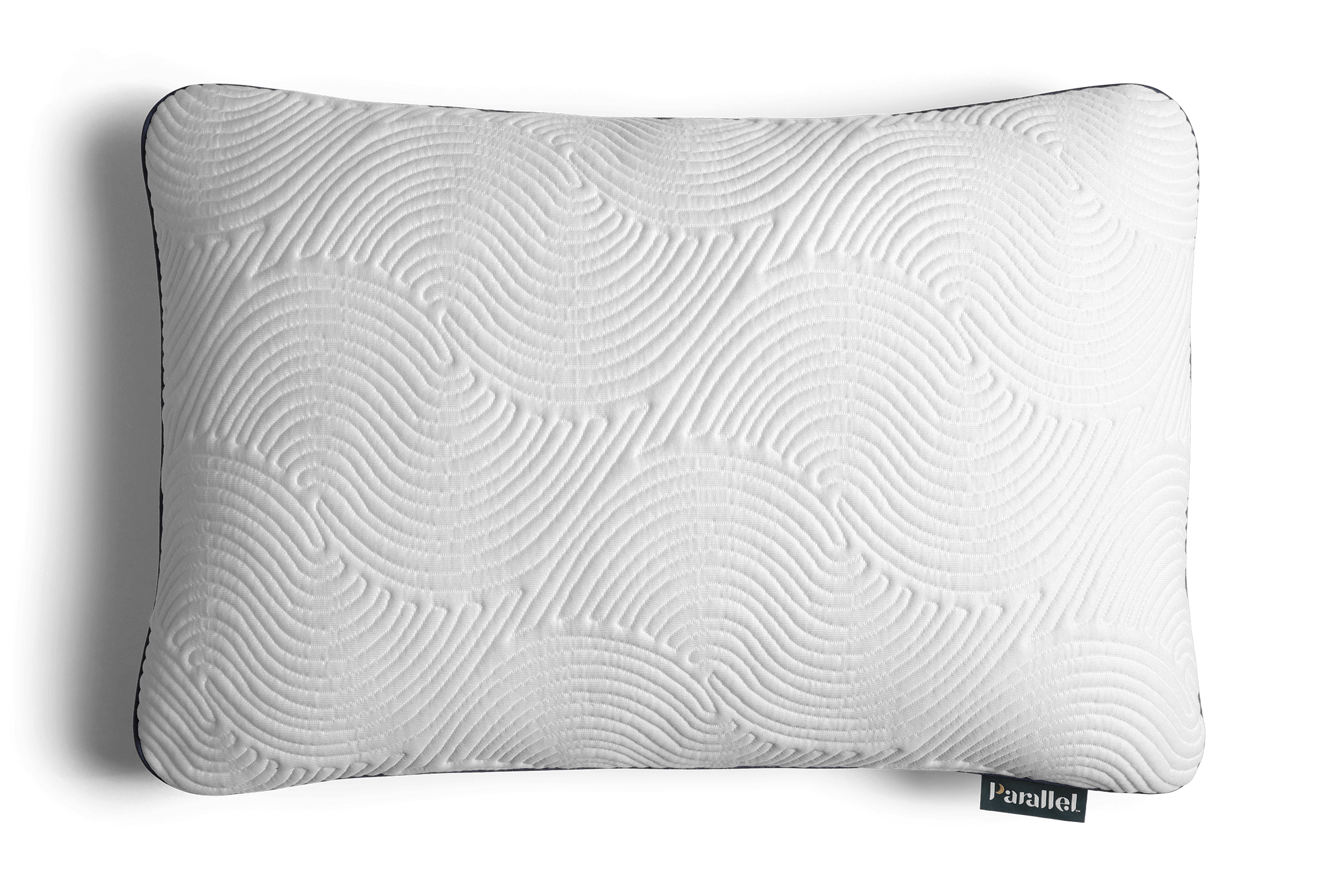 Low Profile Standard Size Parallel Pillow front top view