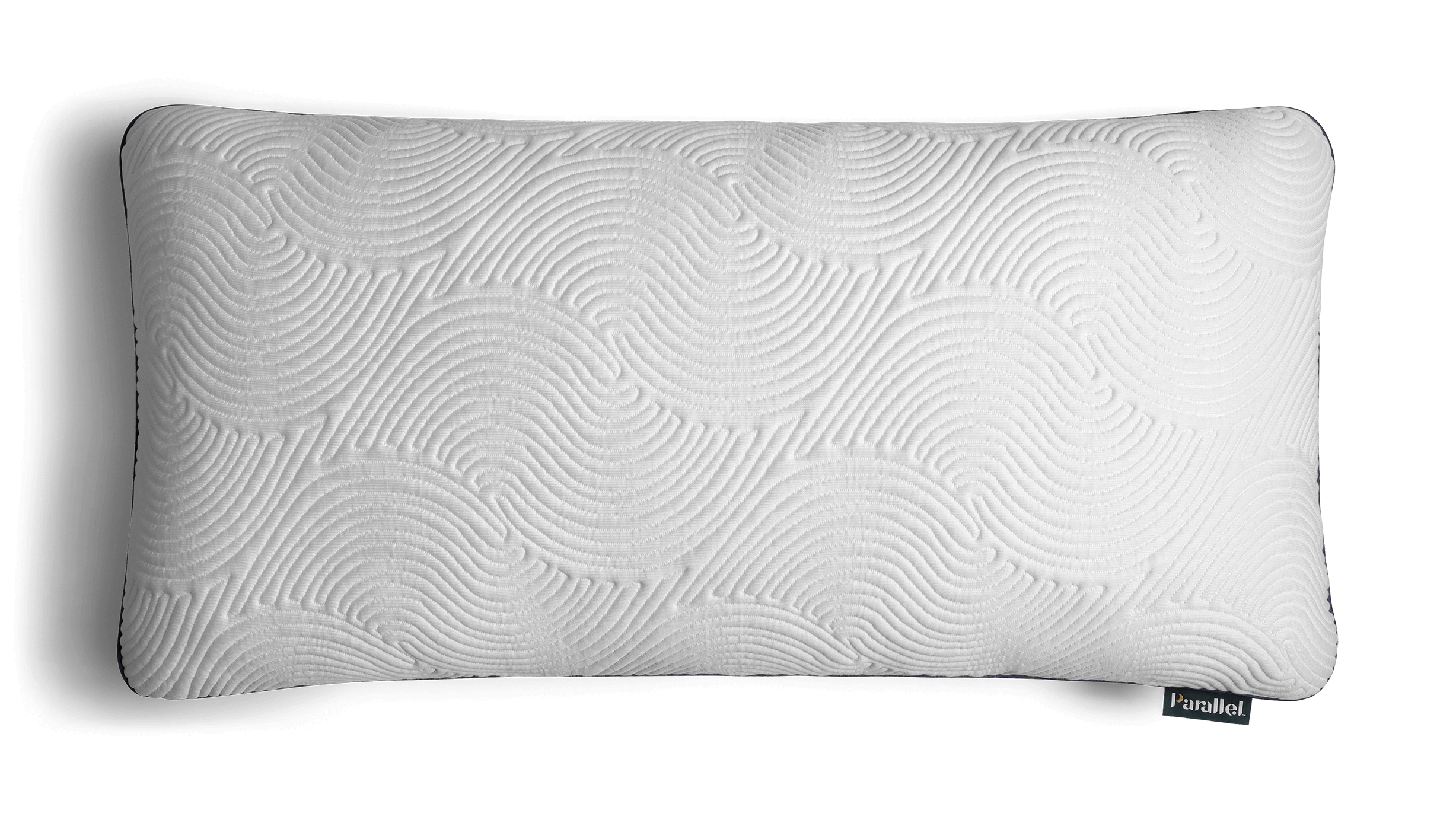 Low Profile King Size Parallel Pillow front top view