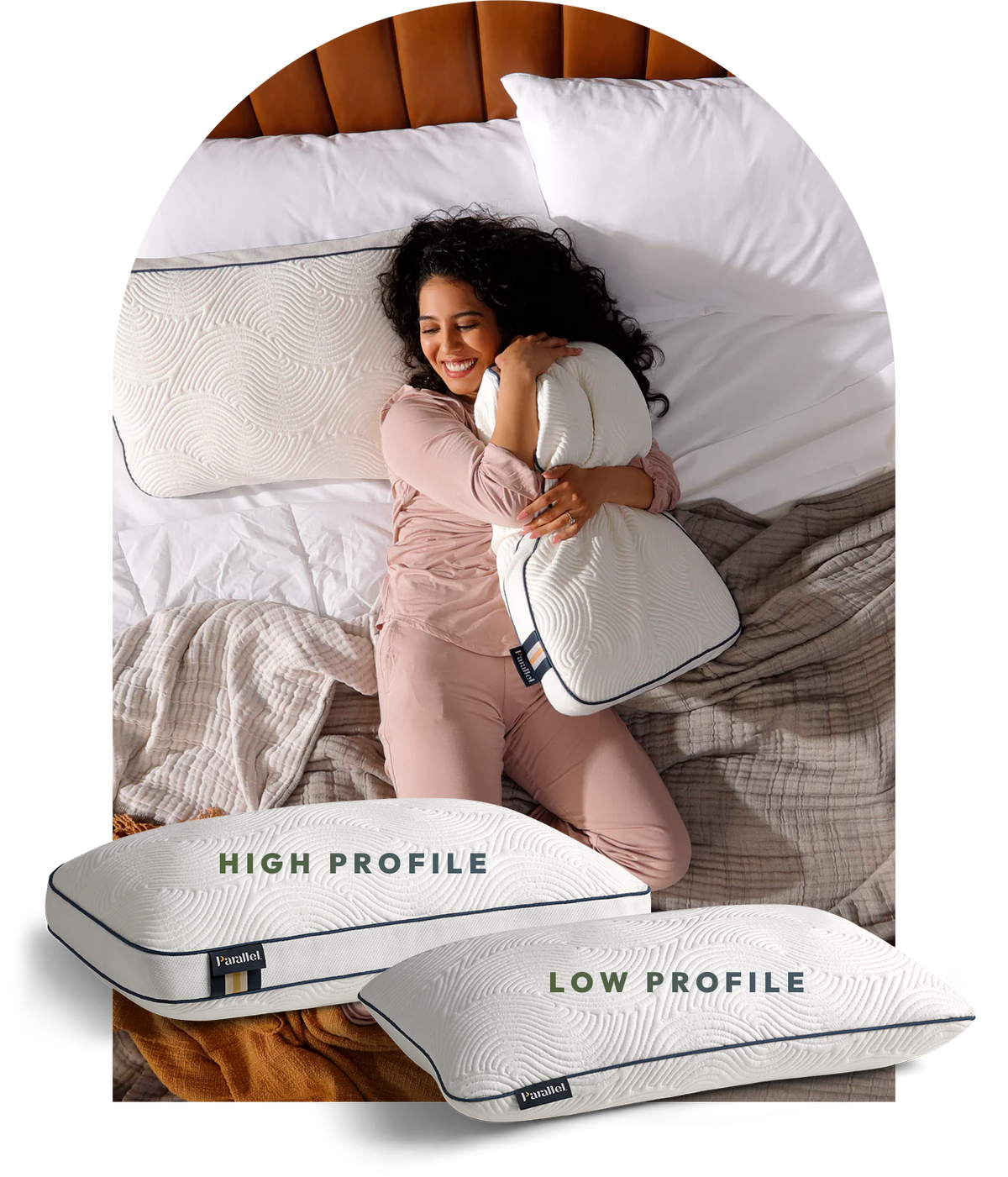 The Parallel Pillow Best Pillow You’ve Ever Hugged. Guaranteed.