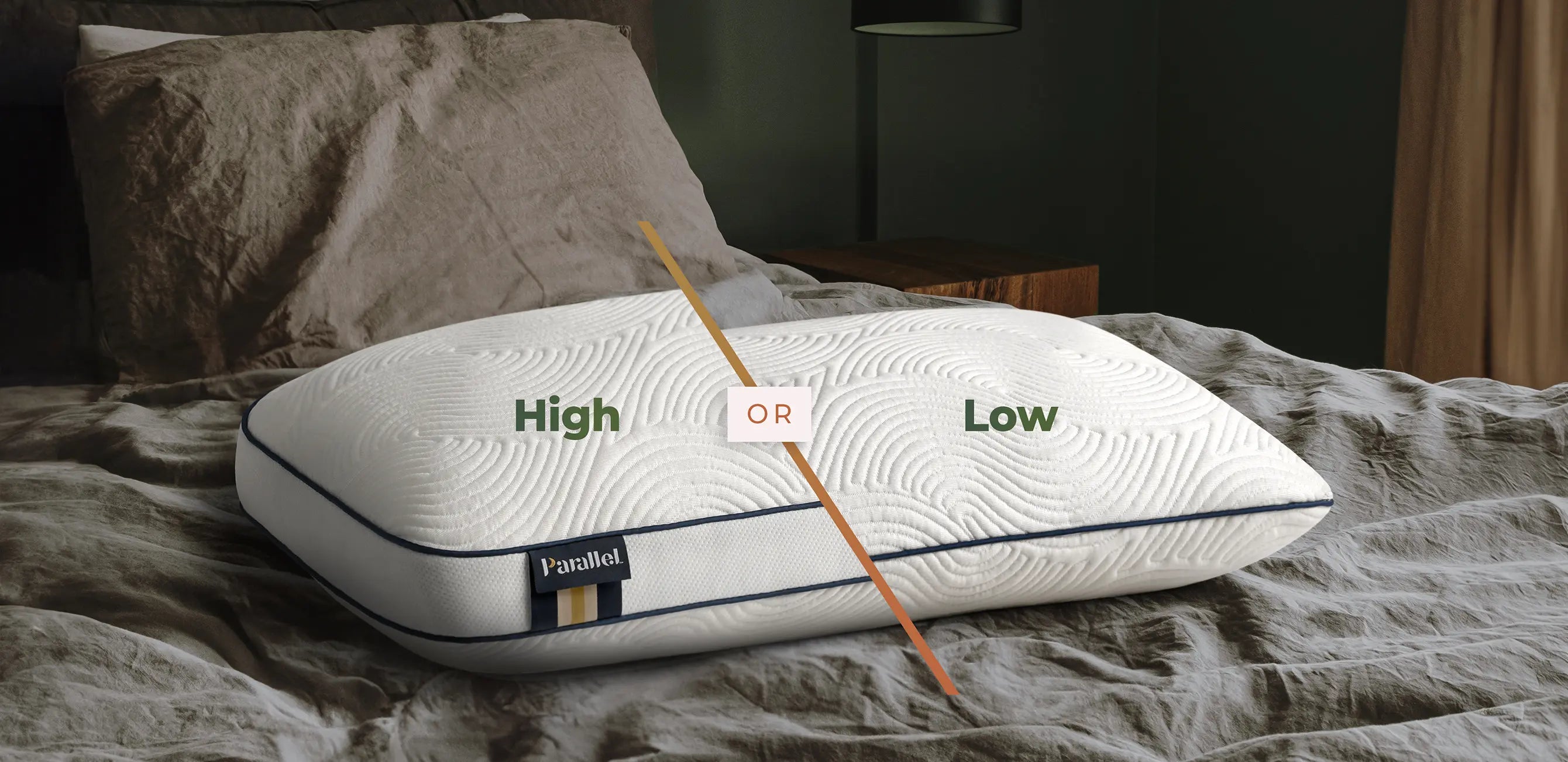 High and Low Profile Parallel Pillow comparison