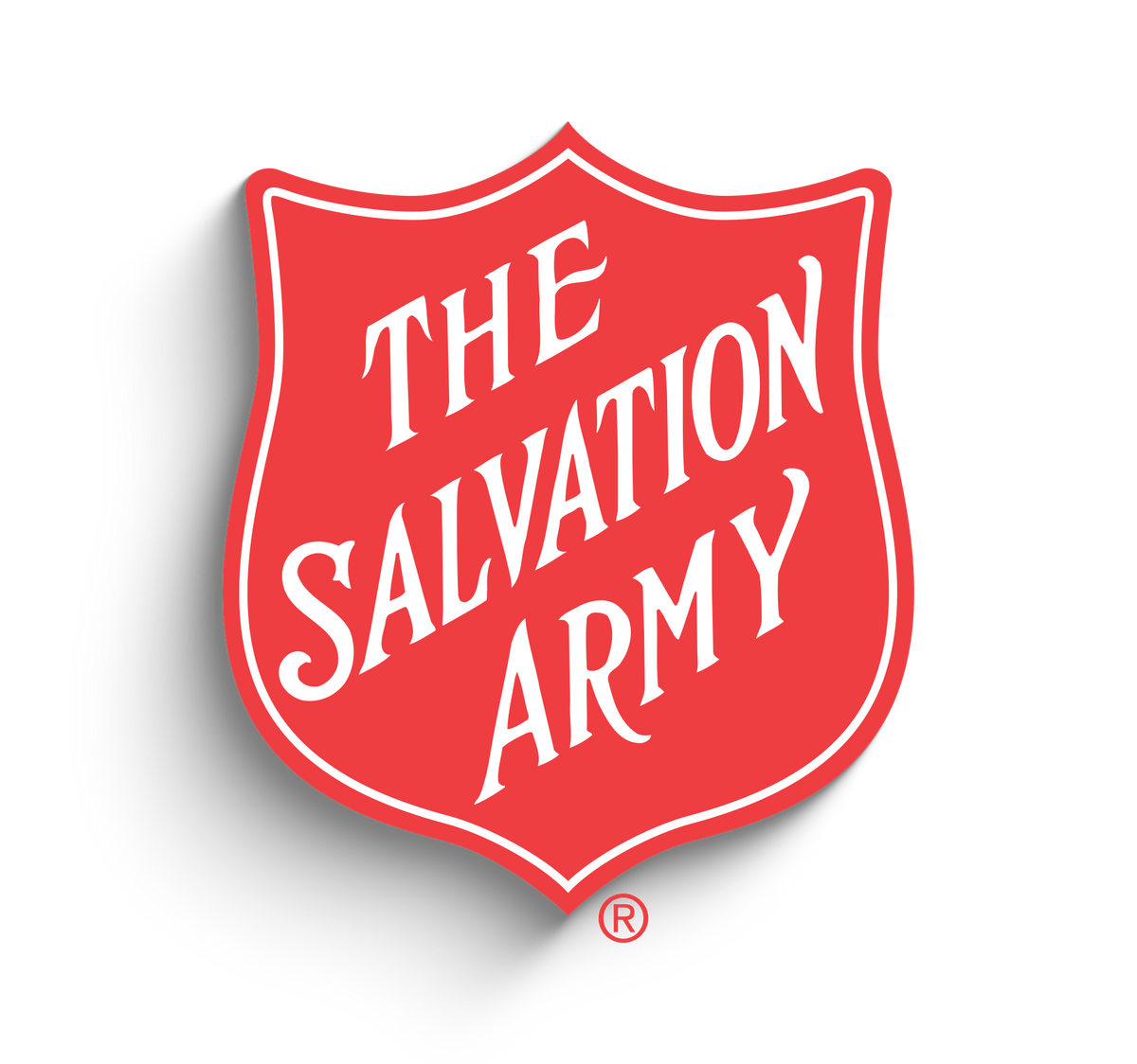 Salvation Army Logo with shadow