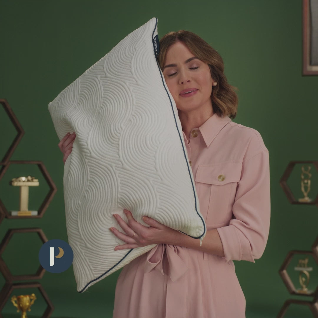 Demonstration of the Parallel Pillow's temperature neutral feature.